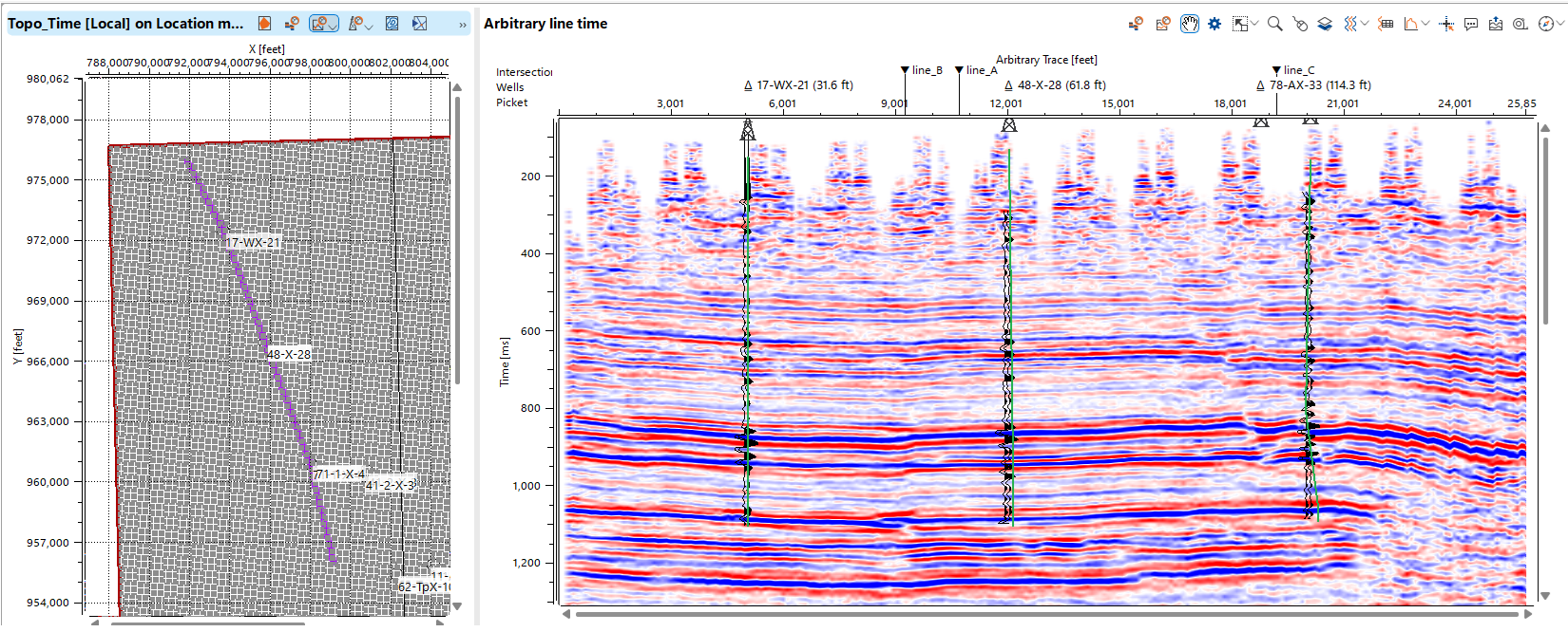 Arbitrary_line_through_the_wells_section