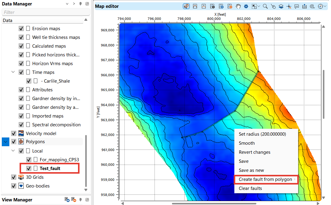 Create_fault_from_polygon