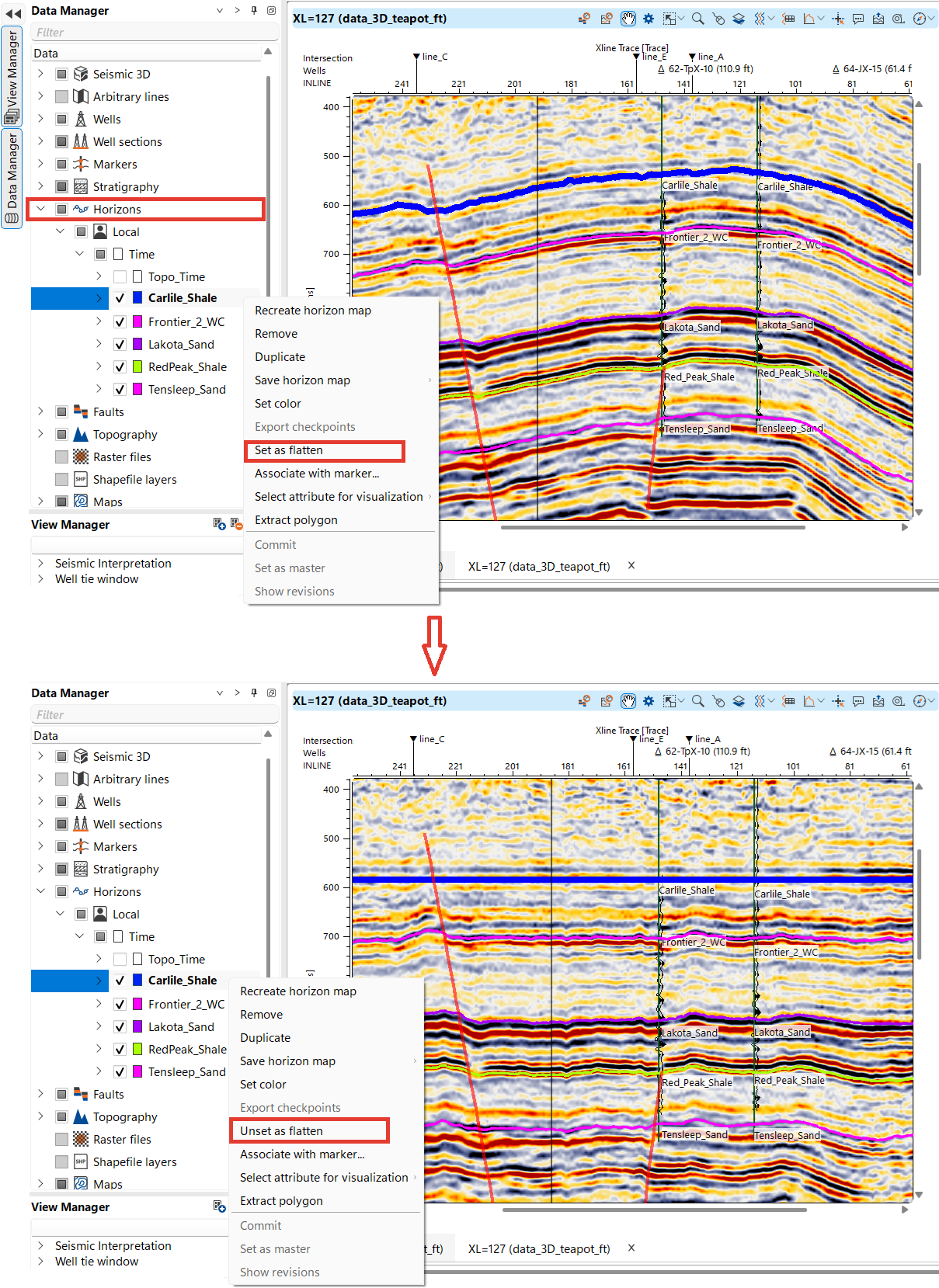 Horizons_picking_flatten_horizons