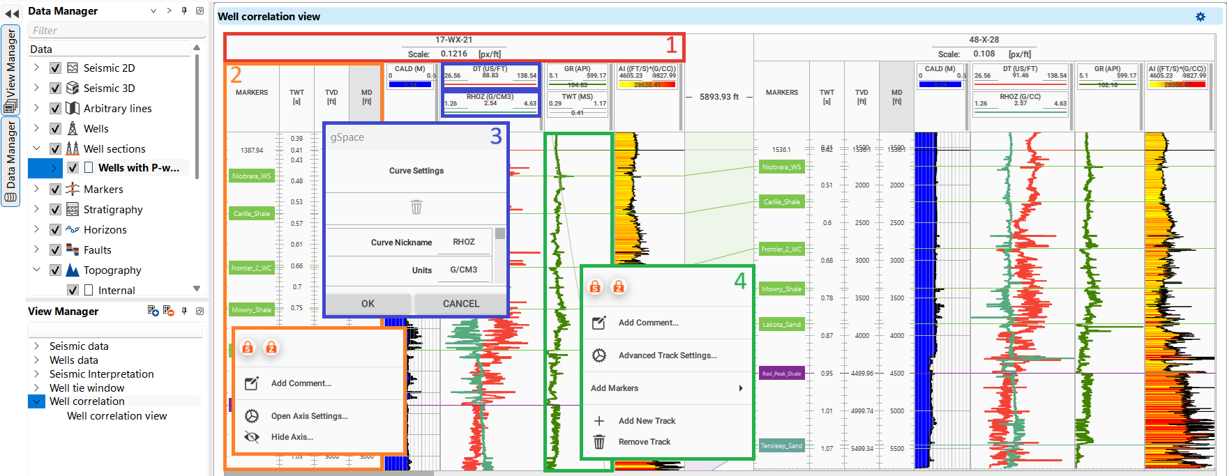 Views_well_corellation_tracks_settings