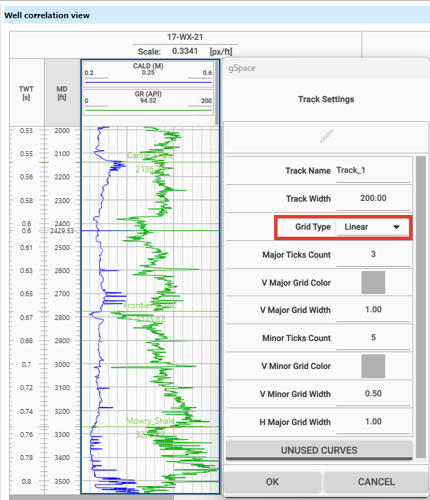 Well_correlation_view_linear_grid_type