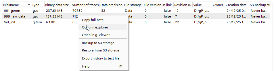 Project_Data_section_data_list_functionality
